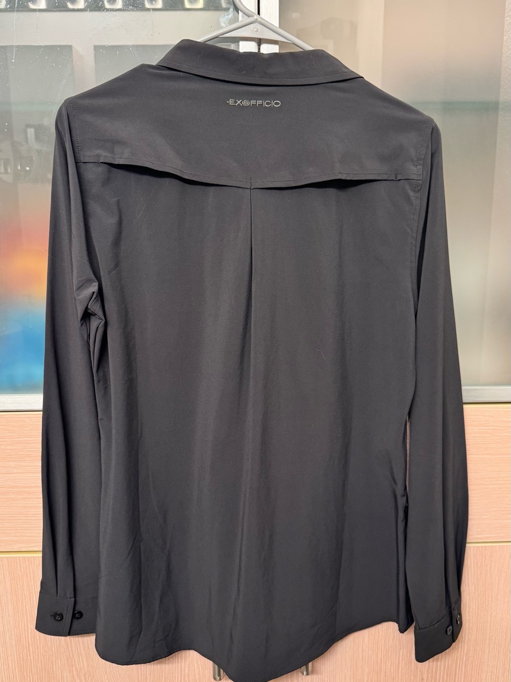 Exofficio Black Lightweight Long-Sleeve Shirt - Picture 2 of 2